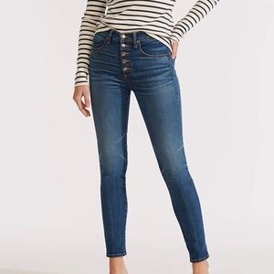 Veronica Beard Debbie High Rise Skinny Jeans, size 26